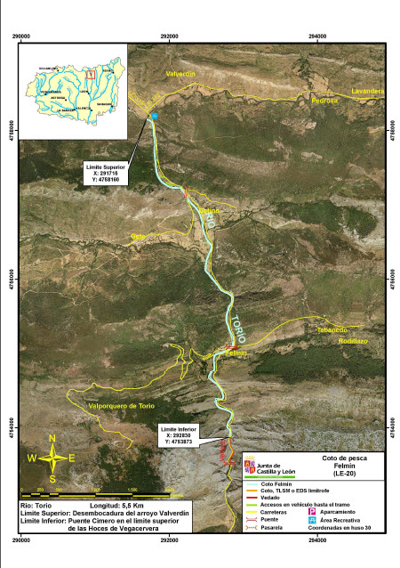 Re: Río Torío. Mucha diferencia de caudal entre dos puntos cercanos.