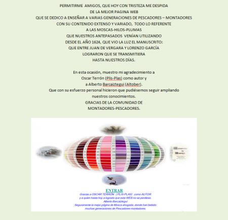 Despedida a una web que ampklió nuestros conocimientos.