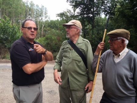 Con el Maestro Llamas Gil, D. Ordoño (Blog de Eduardo G. Carmona)