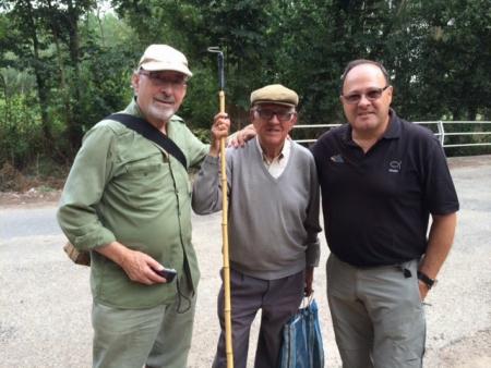 Con el Maestro Llamas Gil, D. Ordoño (Blog de Eduardo G. Carmona)