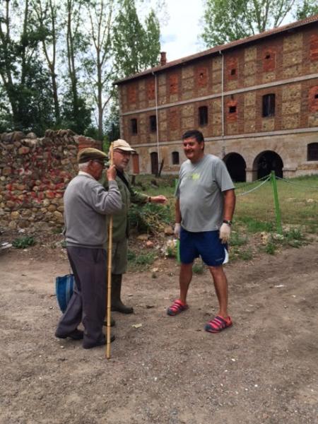 Con el Maestro Llamas Gil, D. Ordoño (Blog de Eduardo G. Carmona)