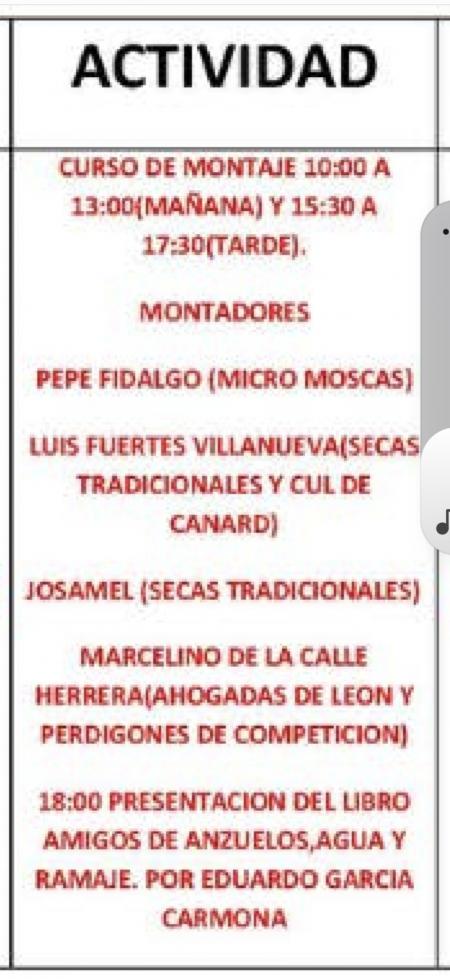 Re: Jornada Club Pesca Órbigo